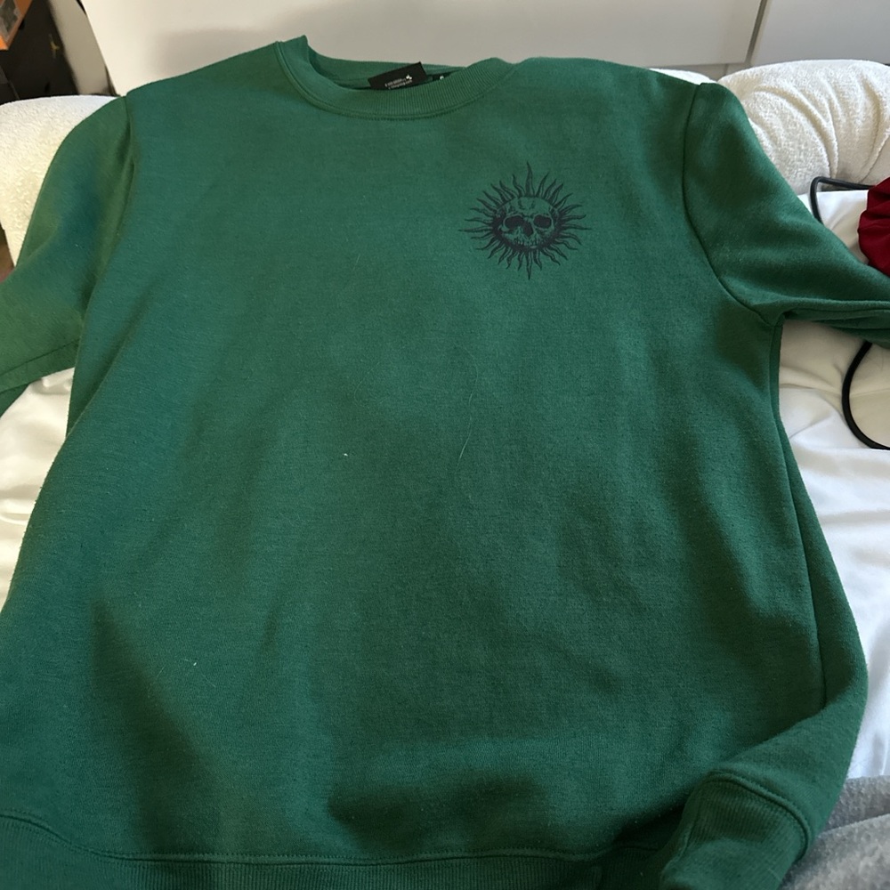 Wild Fable Green Crewneck Jacket